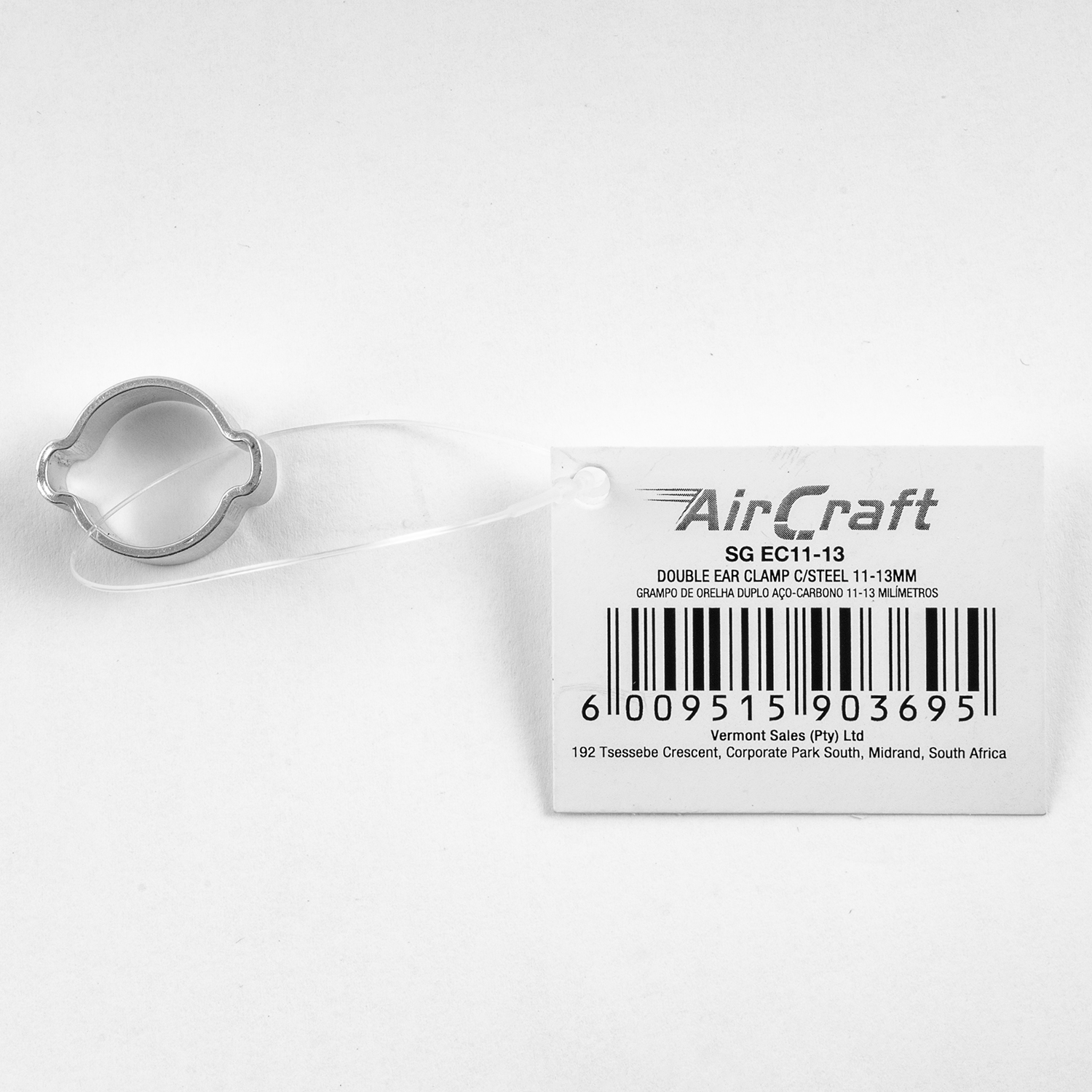 Double Ear Clamp C/Steel