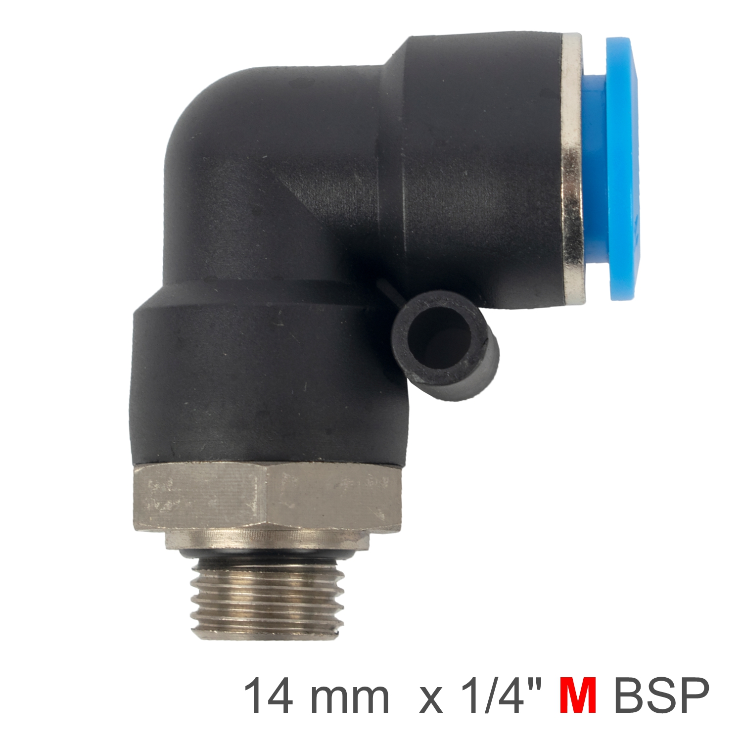 Elbow W/O-Ring M Pu Hose Fitting