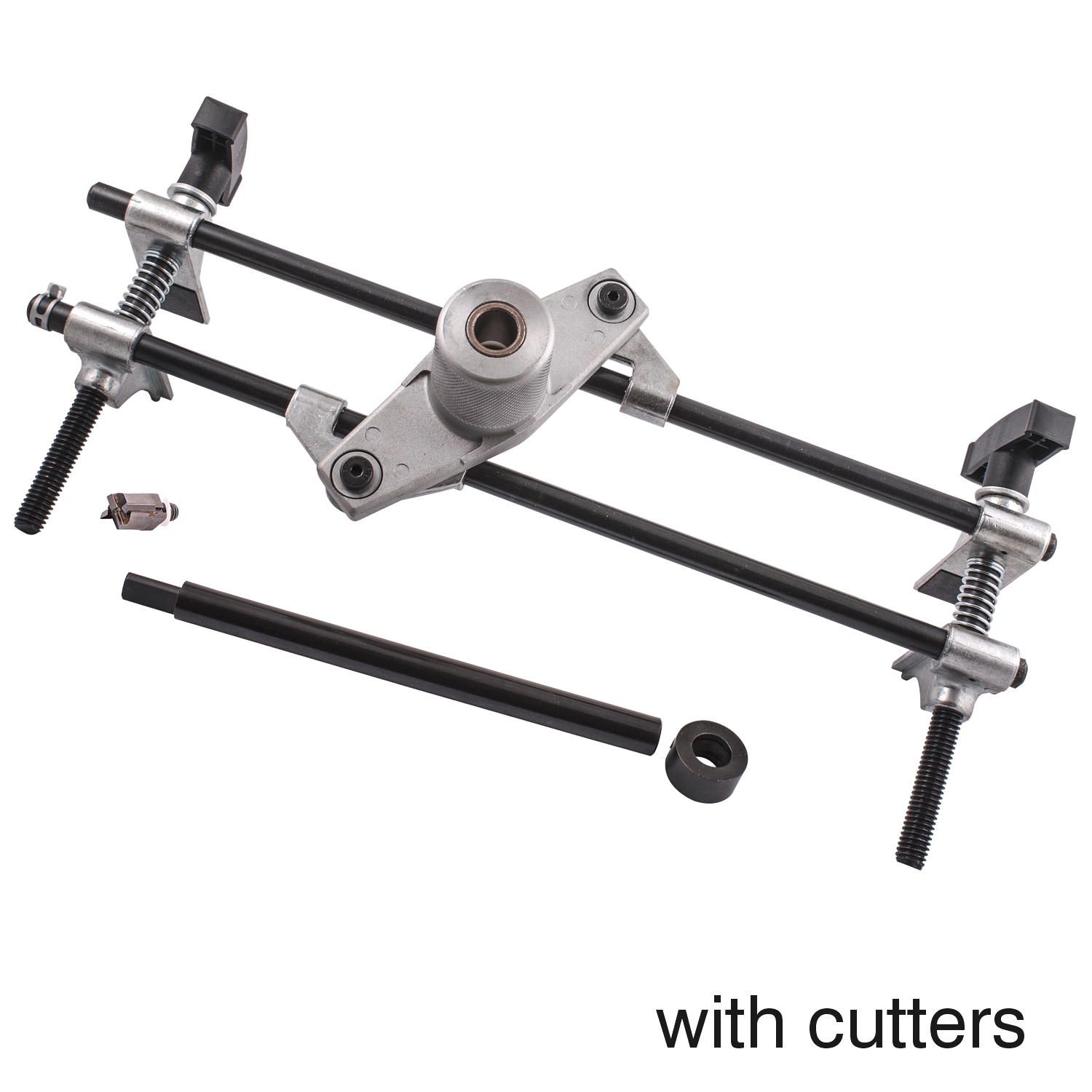 Lock Morticer With 18mm & 22mm Cutters In Plastic Case Screw Type
