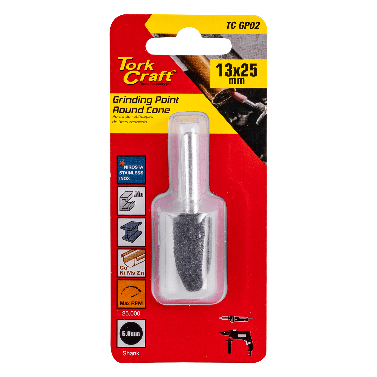 Grinding Point Round Cone