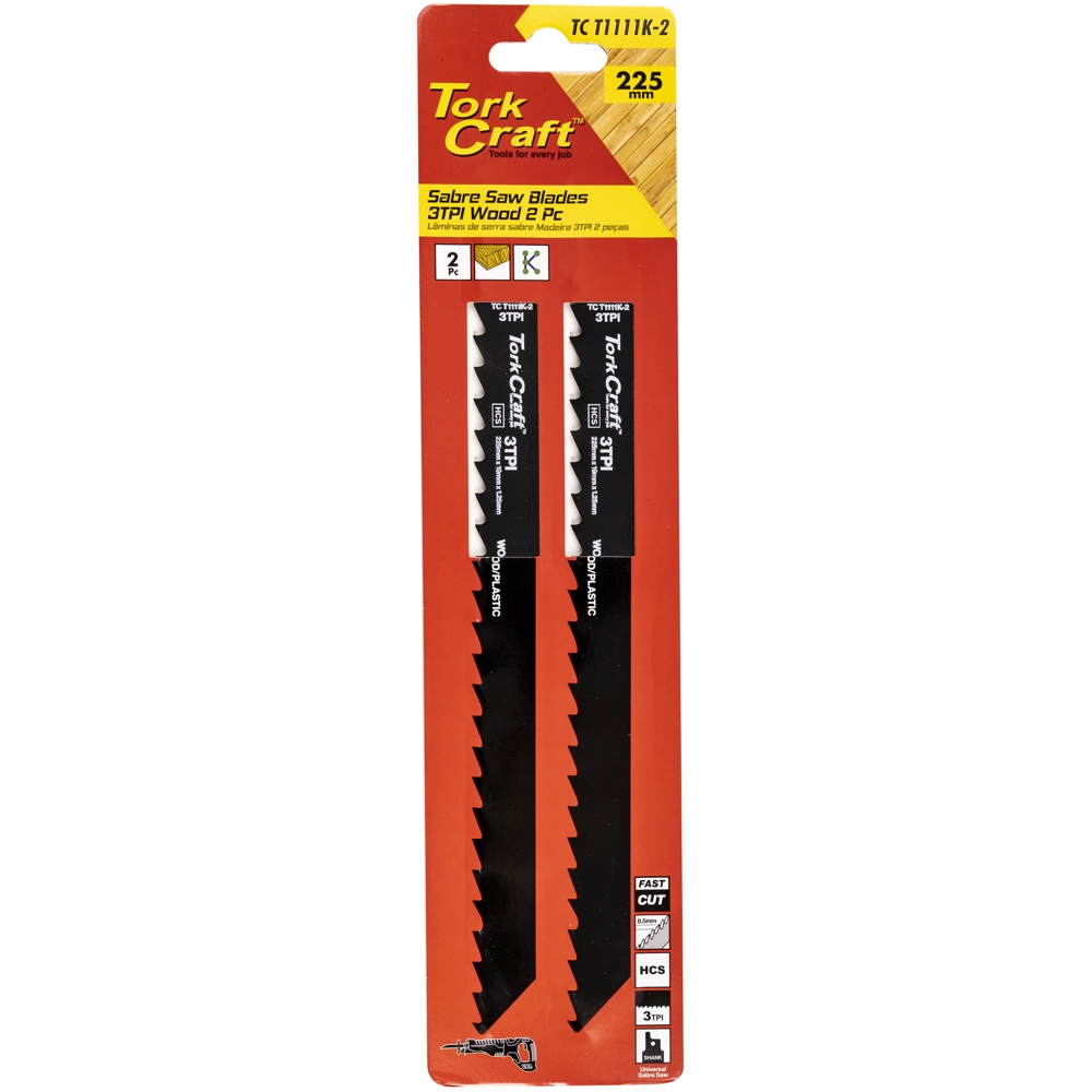 Sabre Saw Blade X Wood 2pc