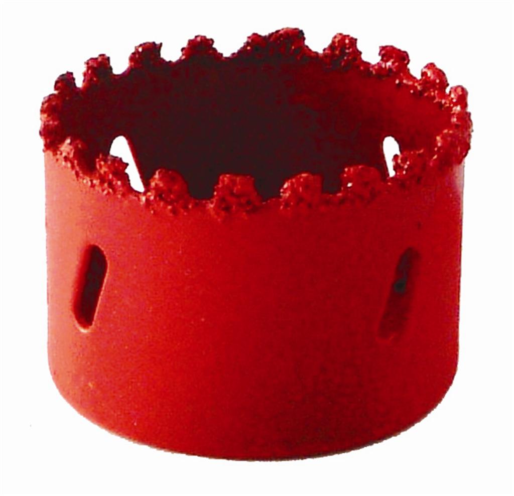 Hole Saw Carbide Grit - Red