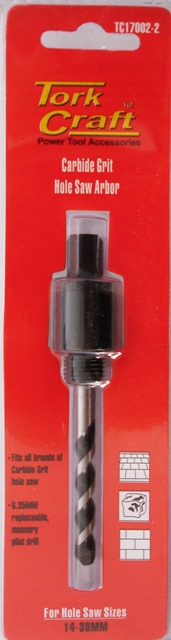 Mandrel Carbide Grit Hole Saw -