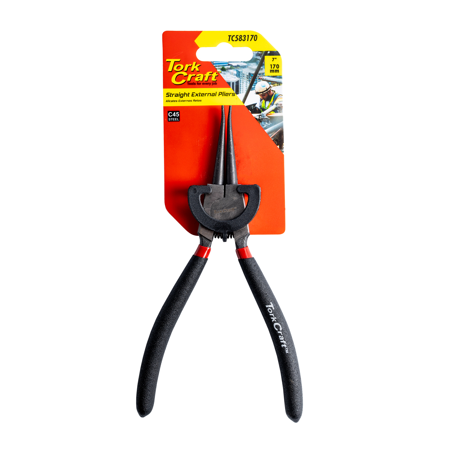 Plier Circlip Straight External 170mm