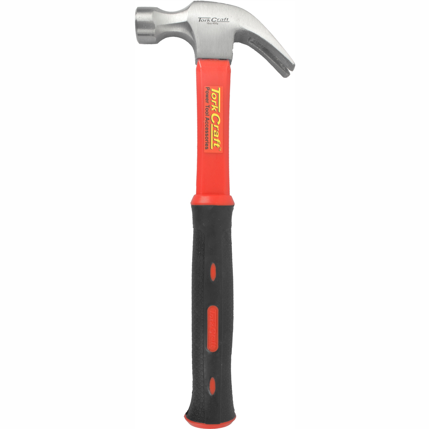 Hammer Claw Fibreglass Handle 295mm & Full Pol Head