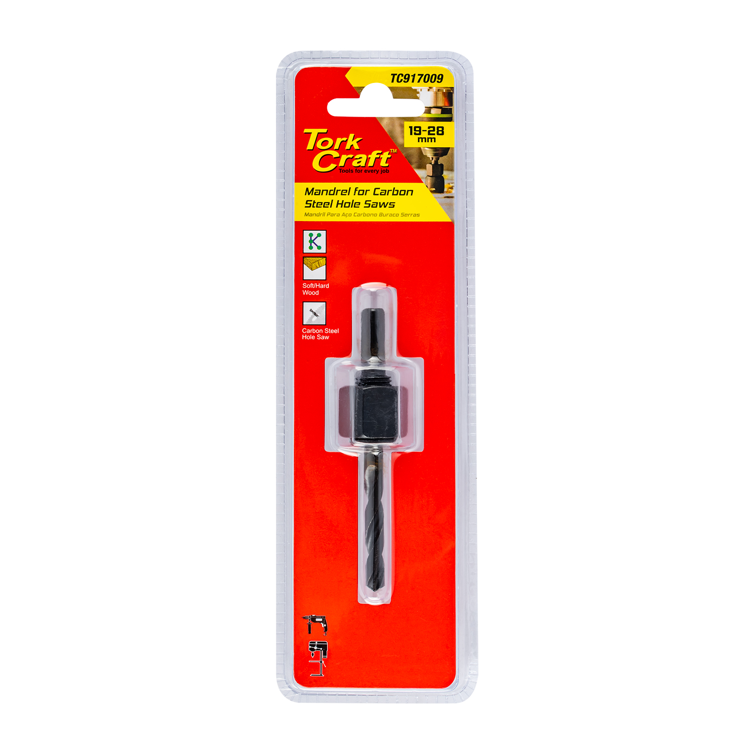 Mandrel For Carbon Steel Hole -
