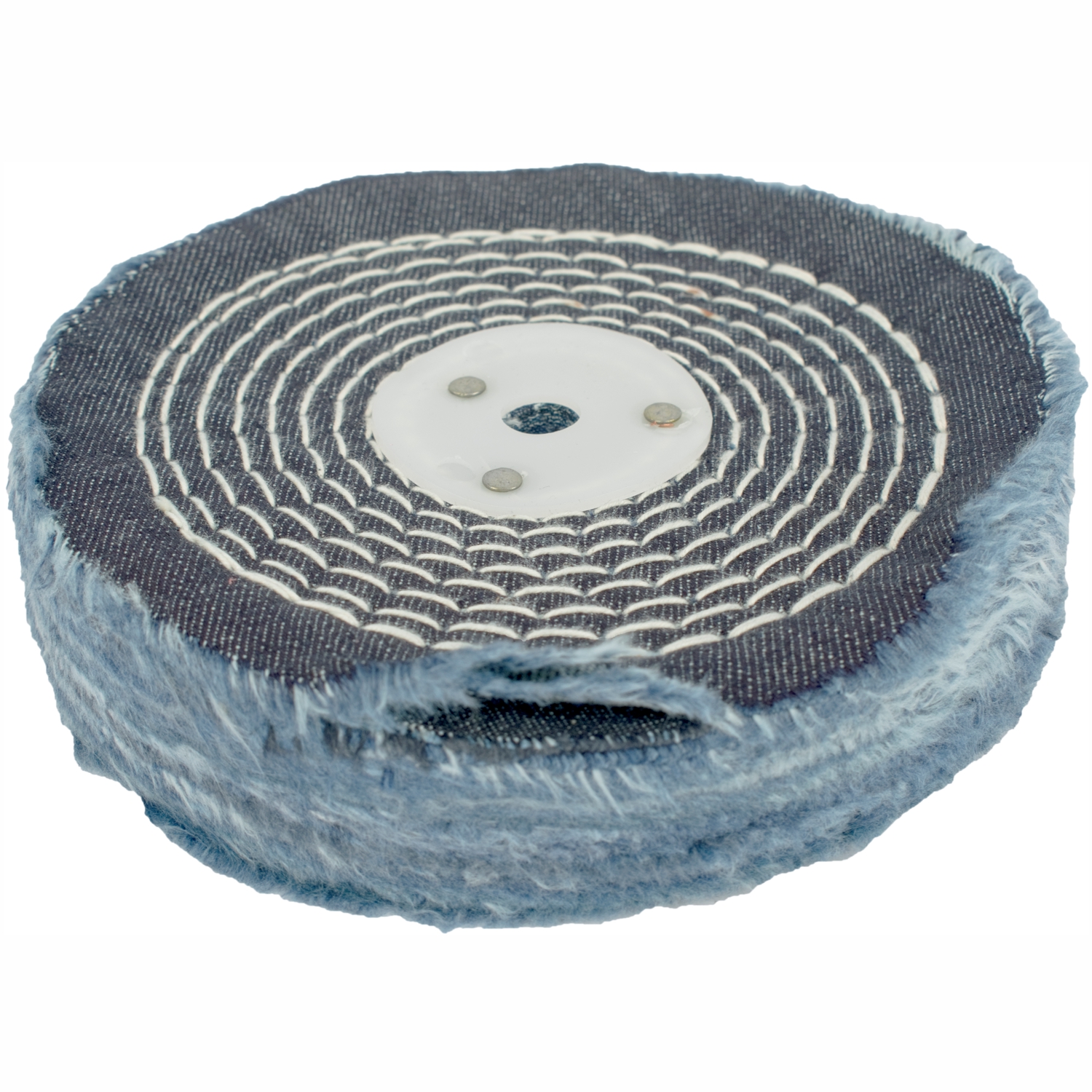 Colour Buff/Mop 150mm X Section 30mm Thick 1/2' Hole