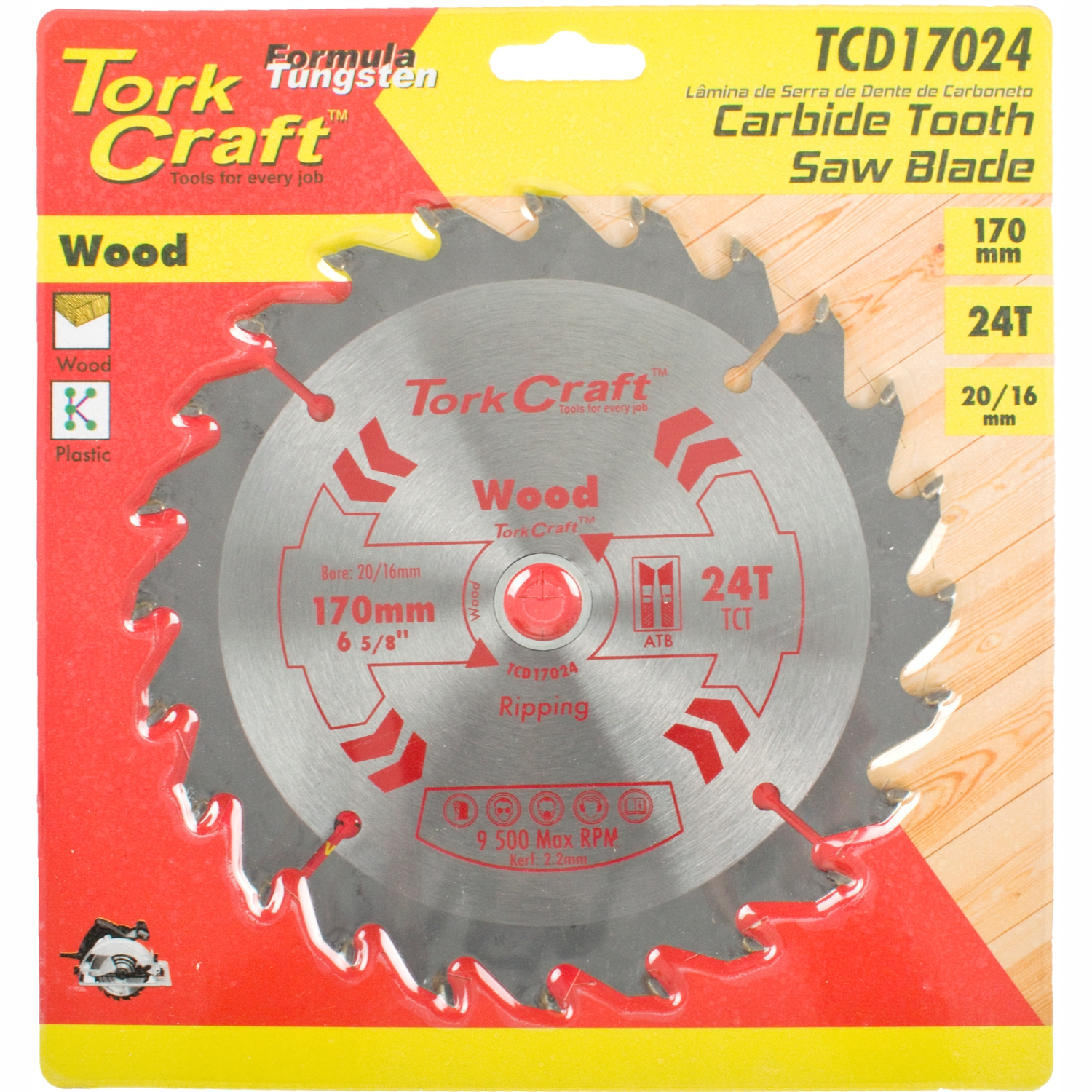 Blade Tct X 24t General Purpose Rip