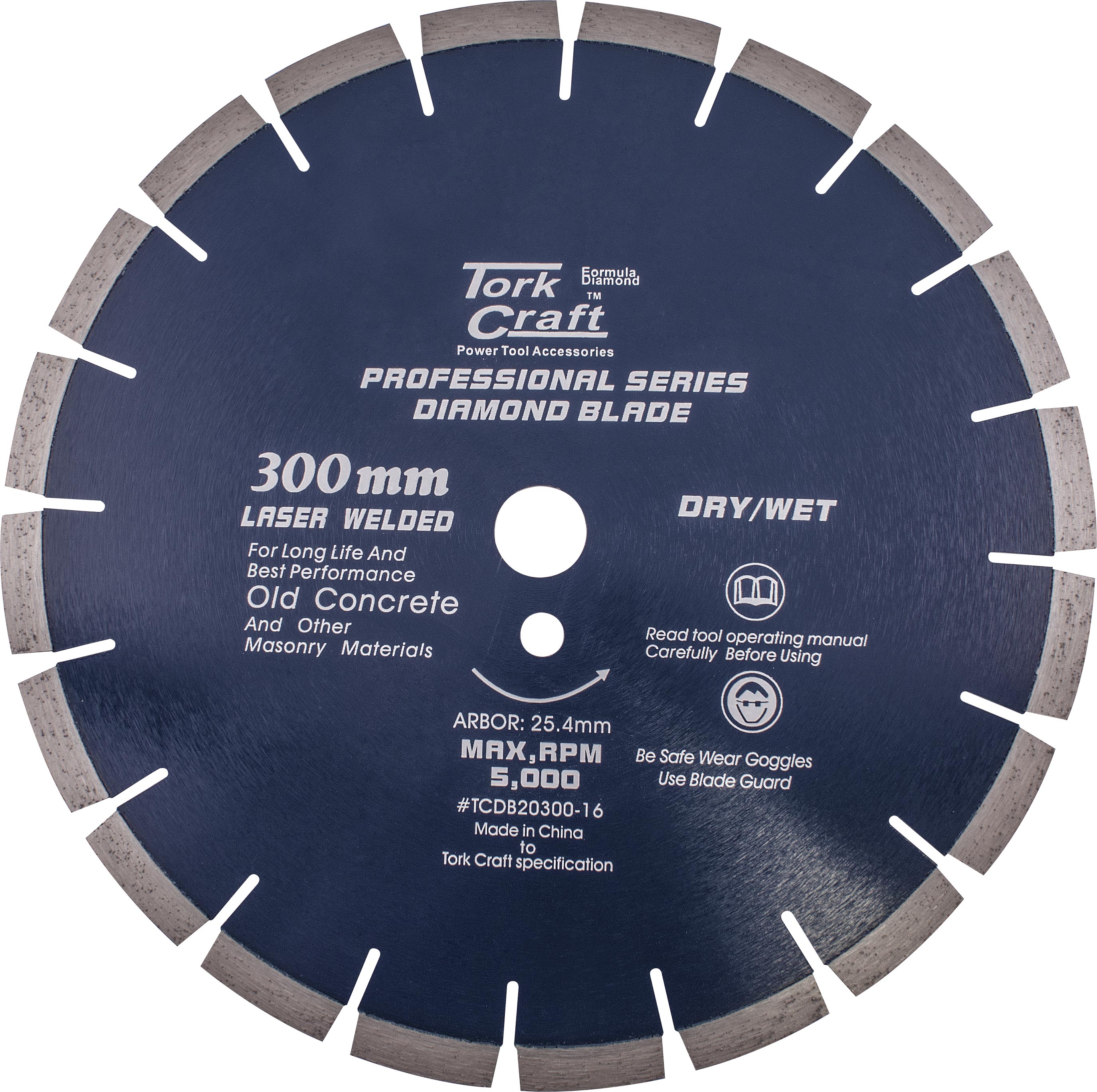 Diamond Blade Old Concrete Laser Welded Segmented