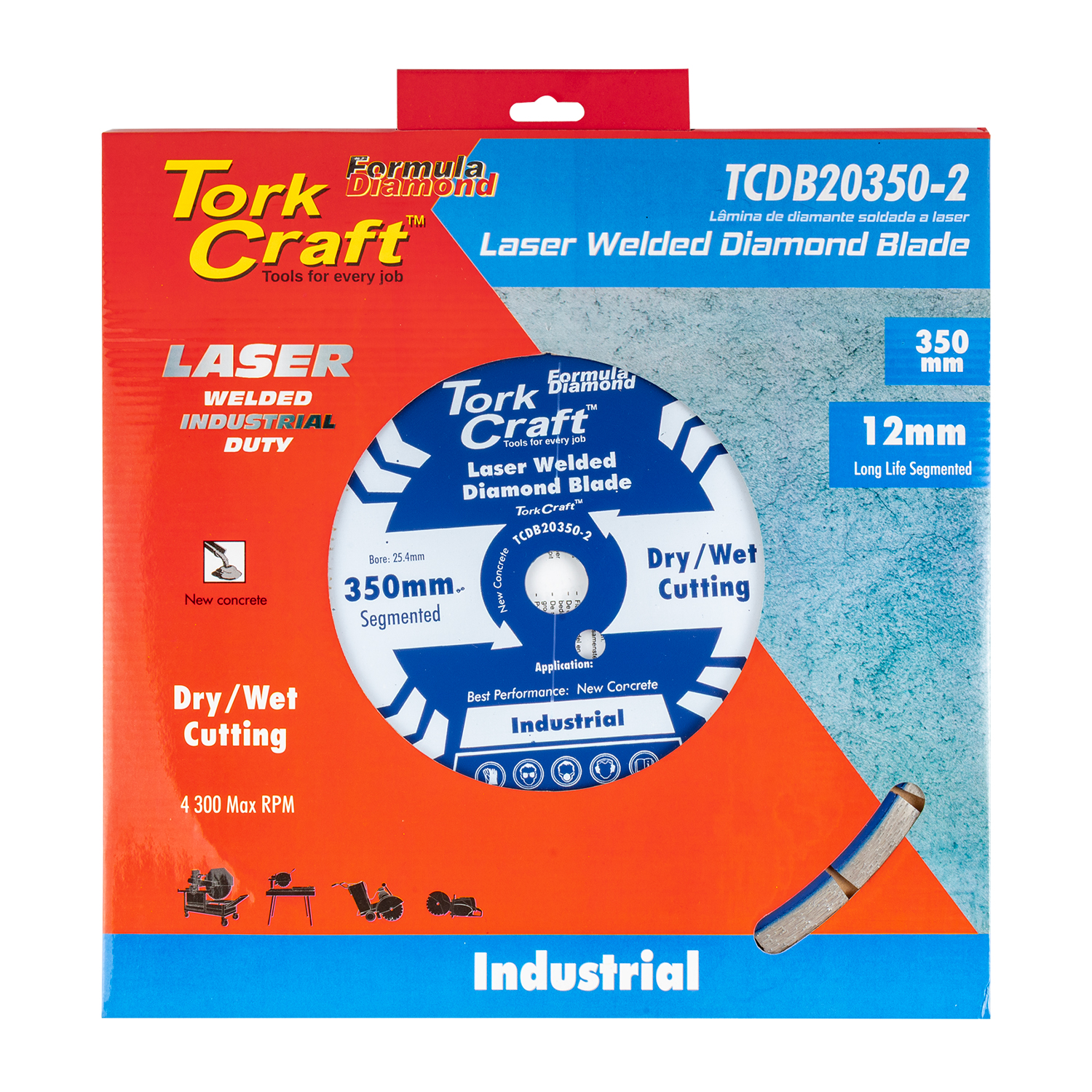 Diamond Blade Green / New Concrete Laser Welded Segmented