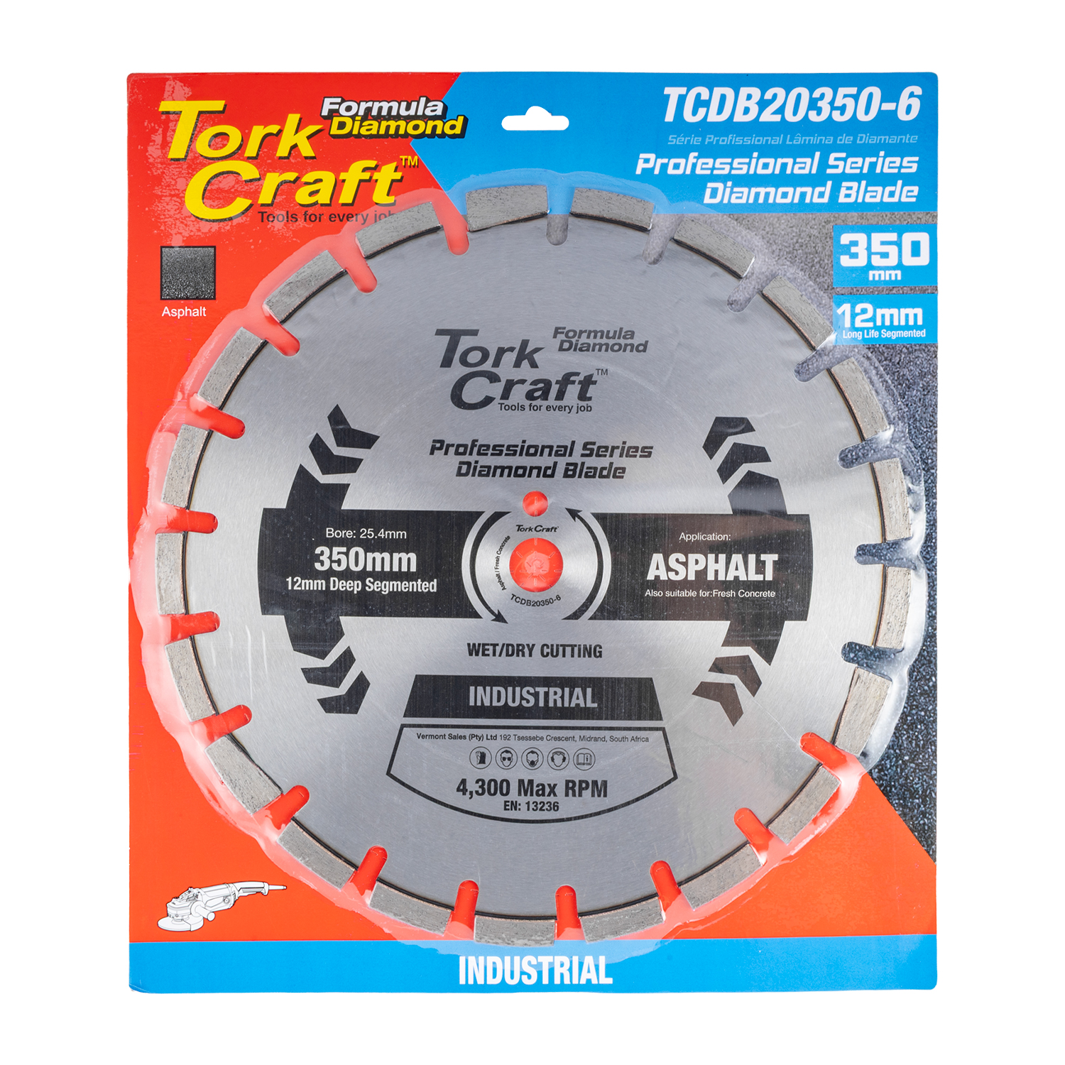 Diamond Blade Asphalt Laser Welded Segmented Tar
