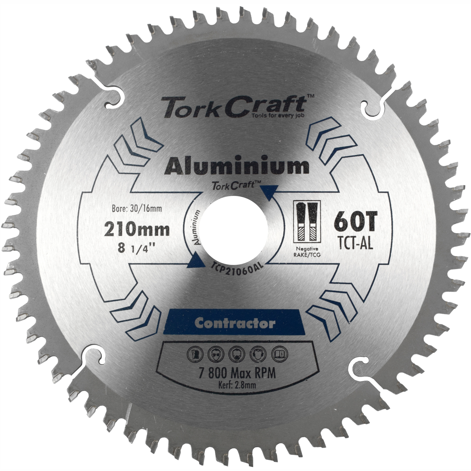 Blade Contactor Alum X 60t Circular Saw Tct