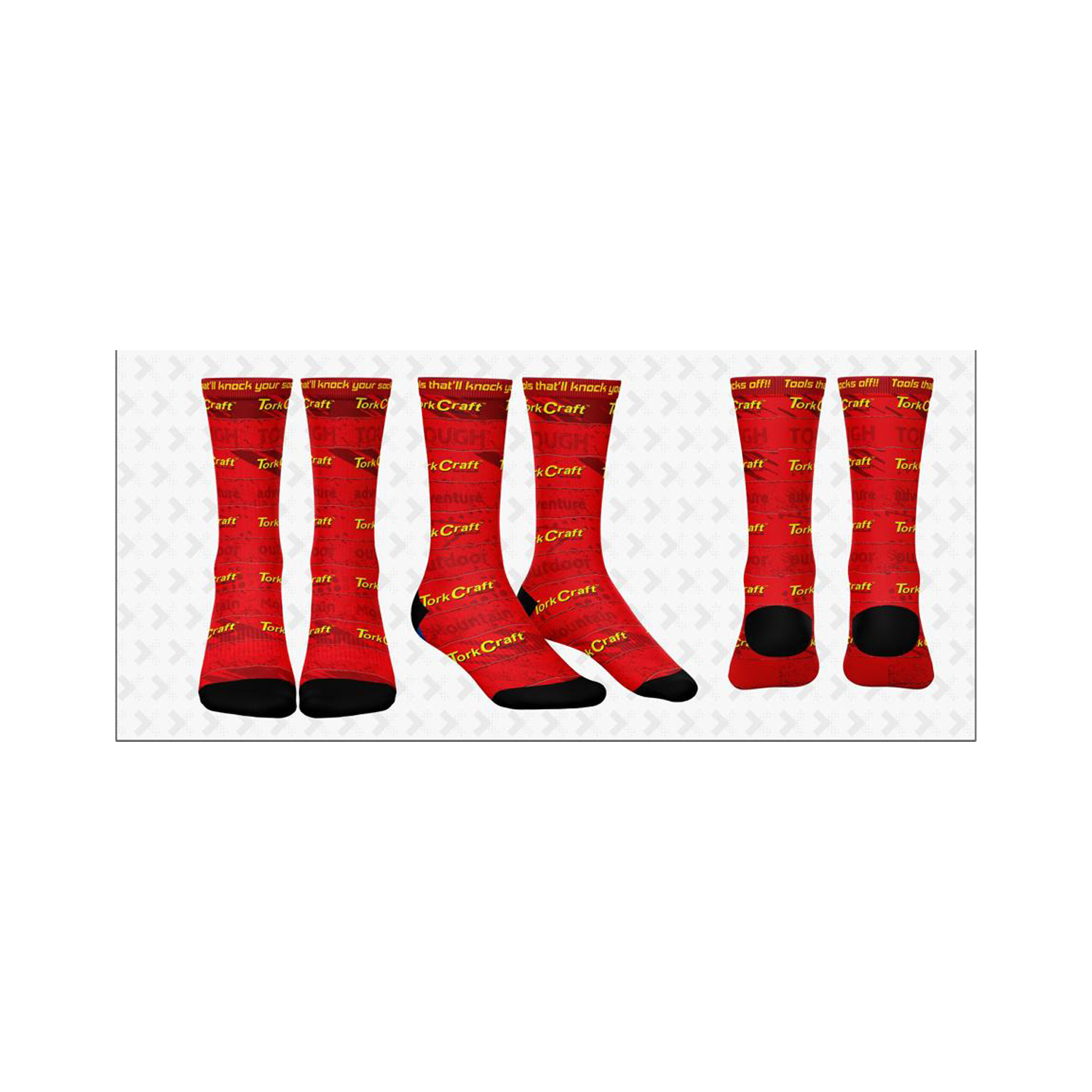 Tork Craft Medium Socks - Adventure Speckled