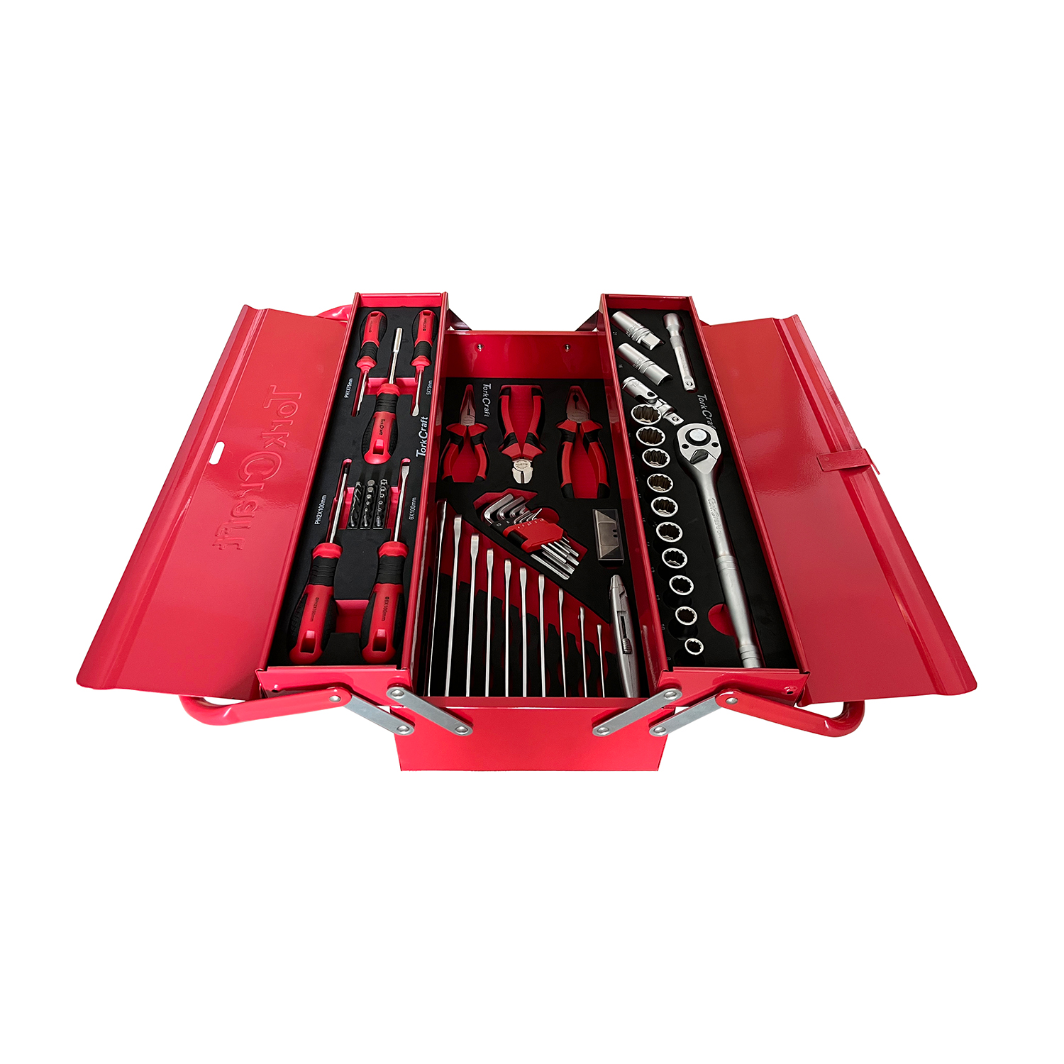 Cantilever Tool Box Compact Box 71pc 3 Tray 365 X 255 X 265mm 1/2”