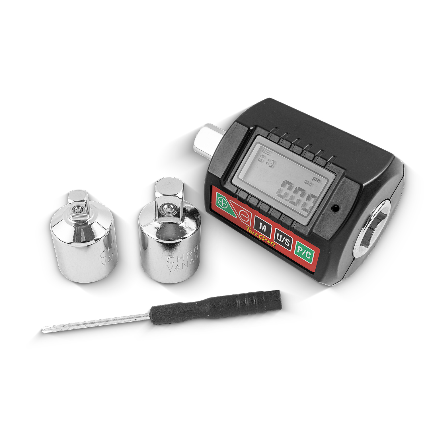 Digital Torque Gauge/Adaptor 1/2'Dr 2% Acc