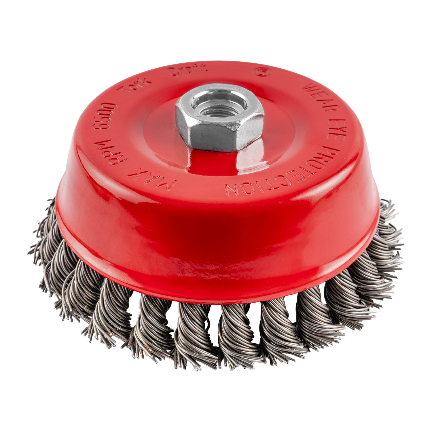 Wire Cup Brush Twisted 125mmxm14 With 0.80mm Wire Bulk