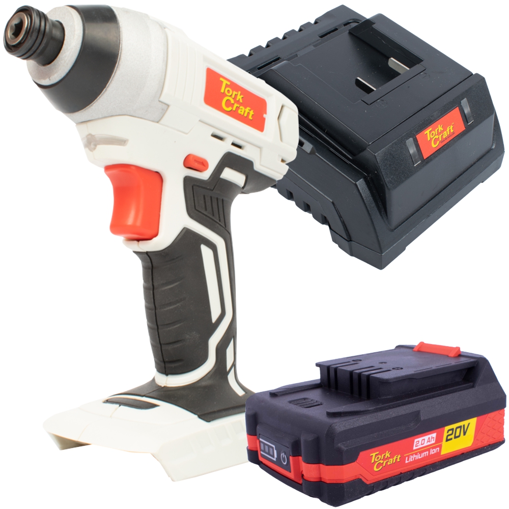 Imp. Driver 20v Tc20090 C/w Std. Charger & 2.0ah Battery