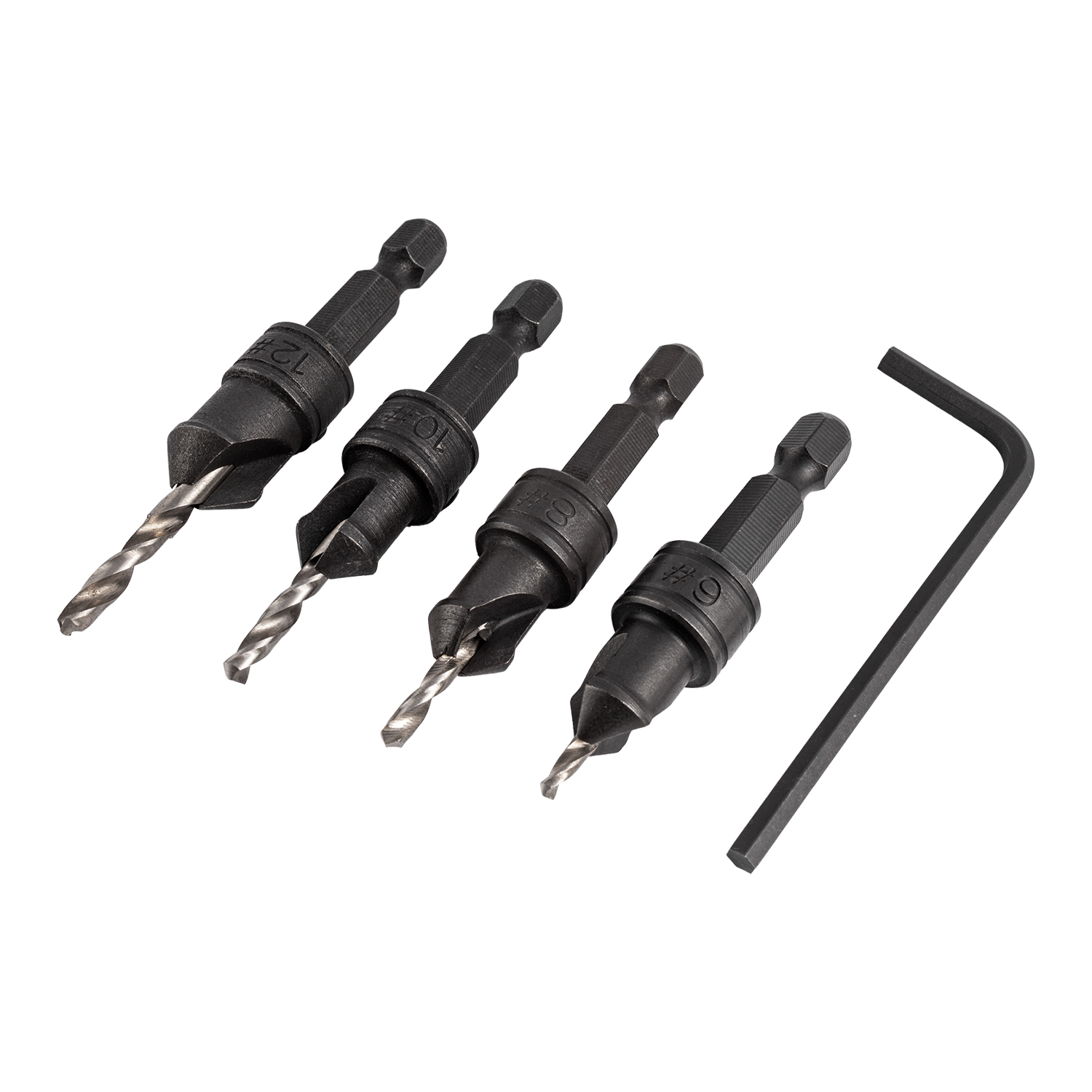 Screw Pilot/countersink Set 4pce