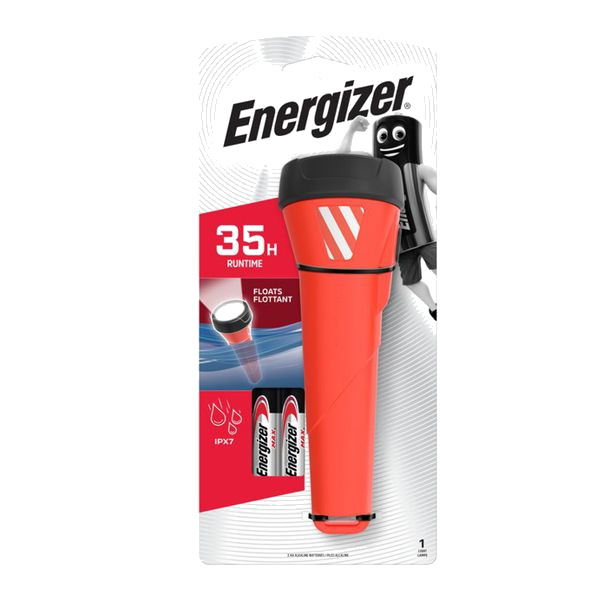 Waterproof Handheld 2xaa Led Flashlight Energizer Torch